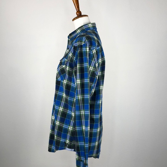 American Eagle Outfitters Plaid Button Down Shirt - Picture 2 of 5